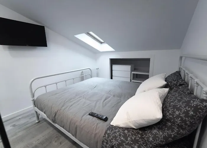 Buhardilla Primera Linea De Playa, Wifi, Netflix Lägenhet *